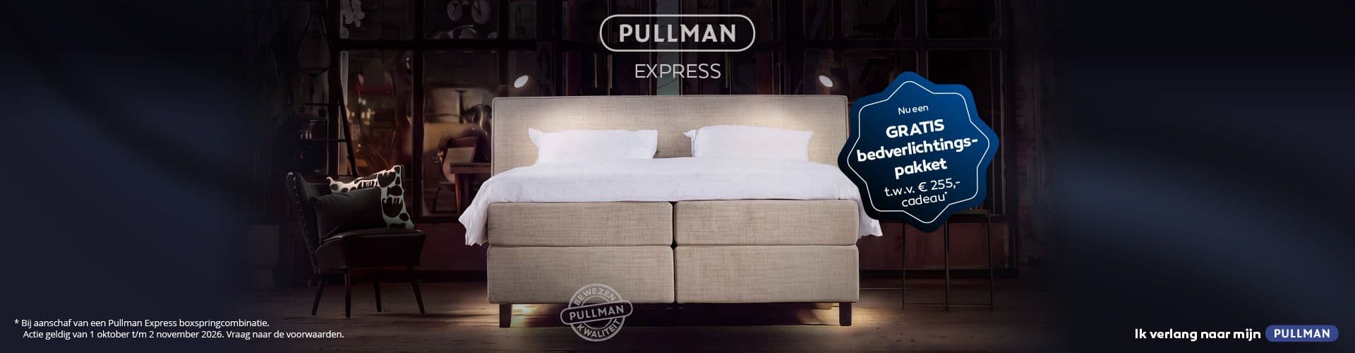 Pullman Bedverlichting cadeau image