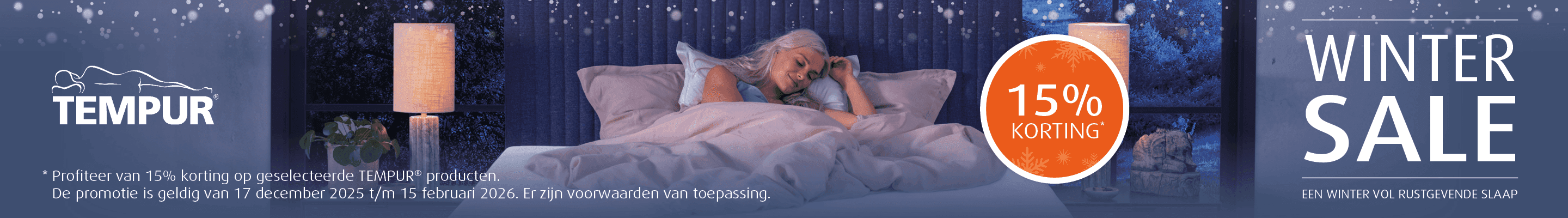 TEMPUR® Wintersale image
